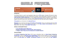 Desktop Screenshot of bundleprotocol.com
